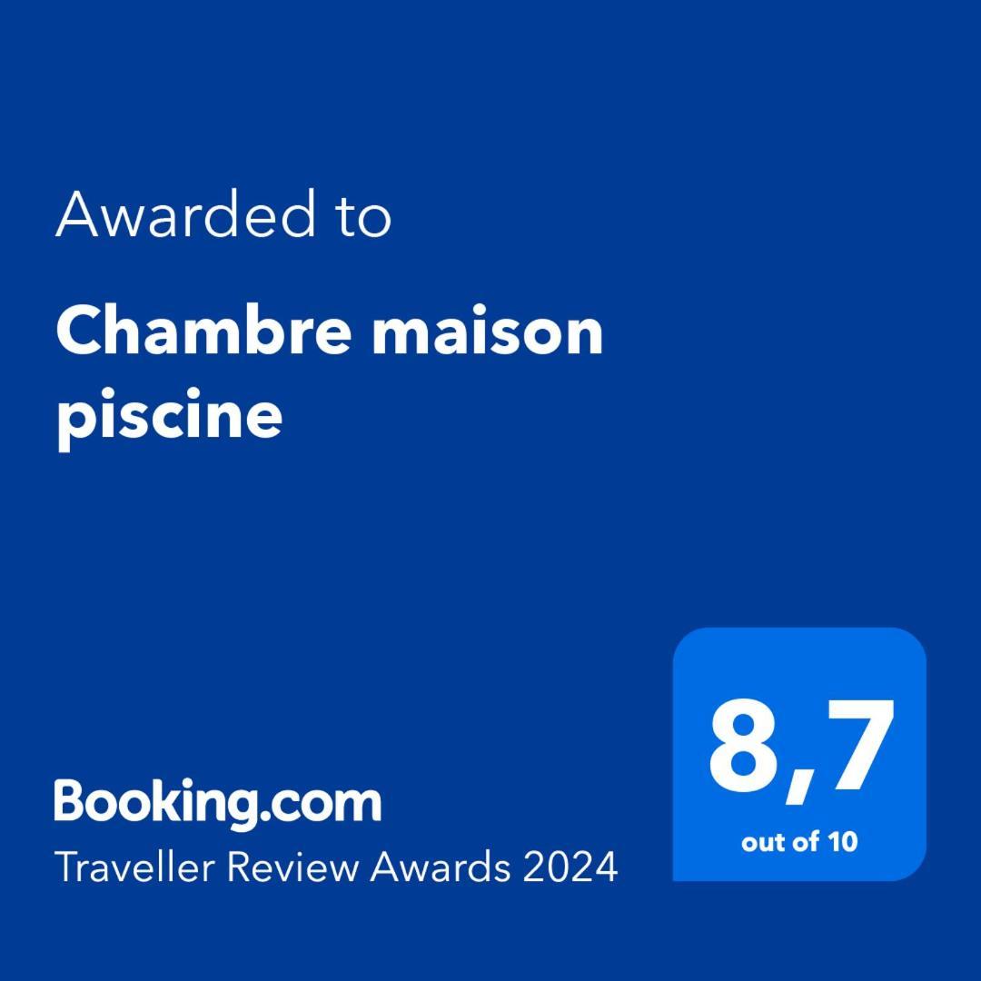 Chambre Maison Piscine Carlus Exteriör bild